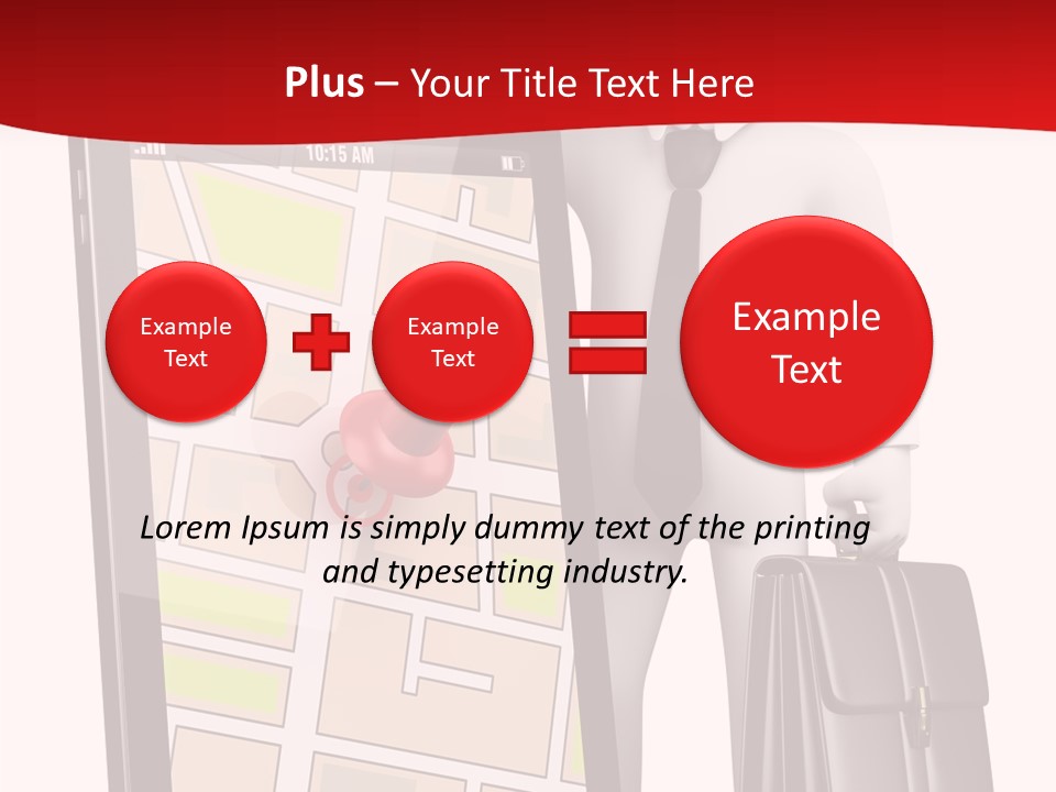 Concept Route System PowerPoint Template