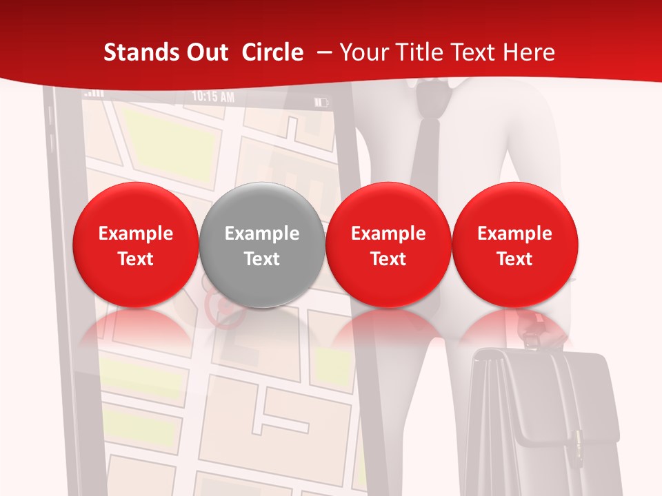 Concept Route System PowerPoint Template