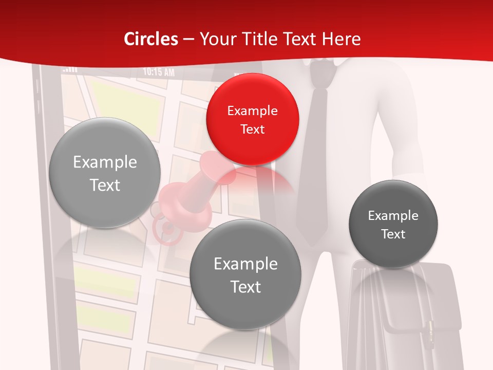 Concept Route System PowerPoint Template