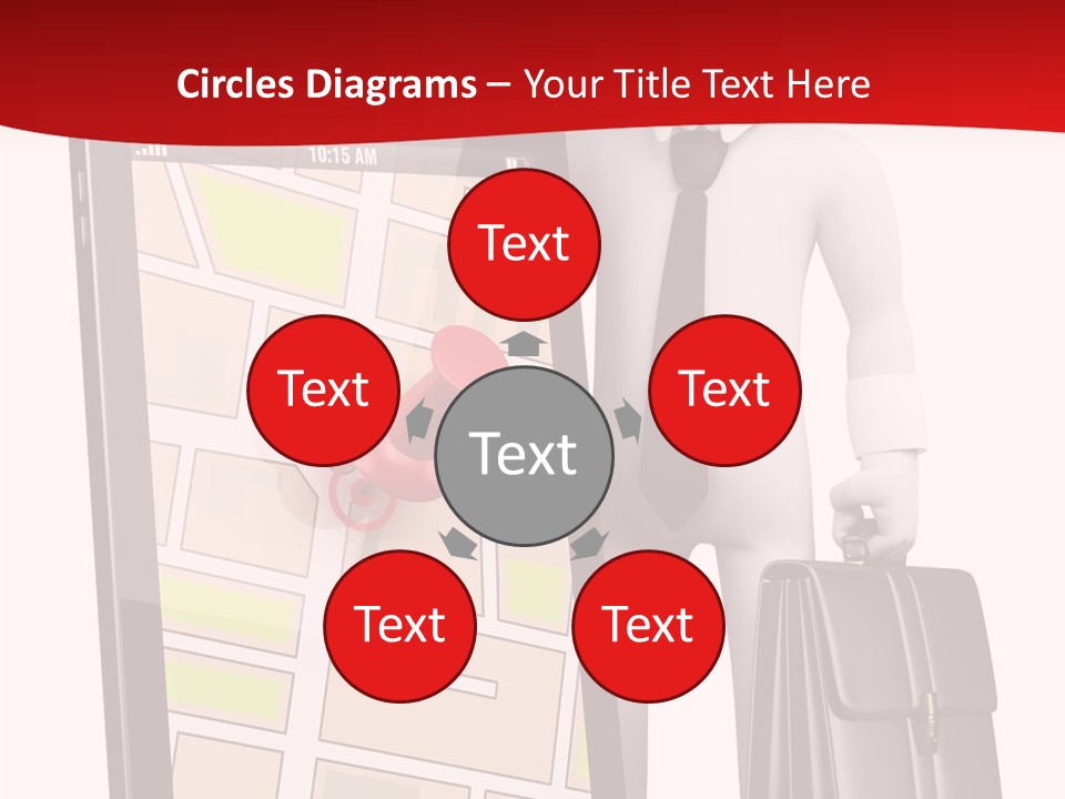 Concept Route System PowerPoint Template