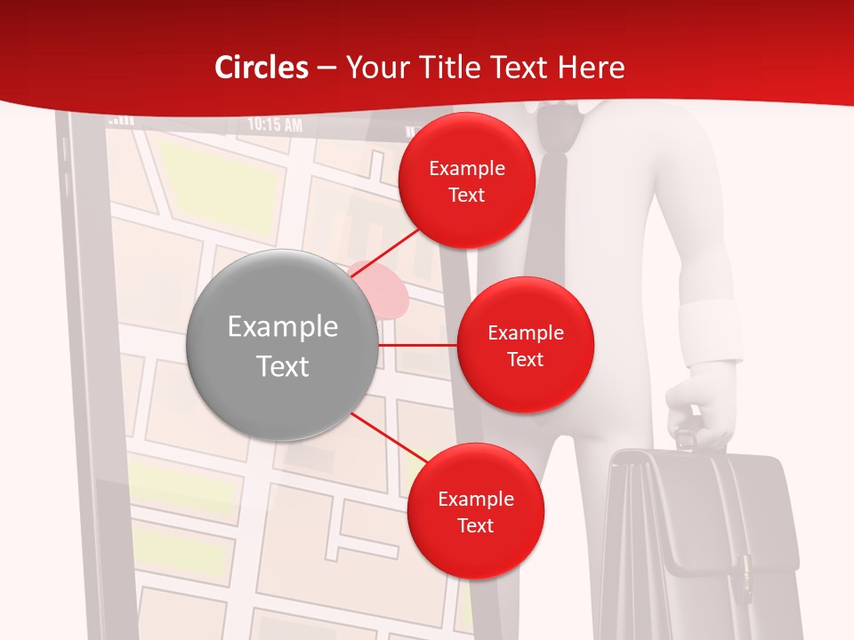 Concept Route System PowerPoint Template