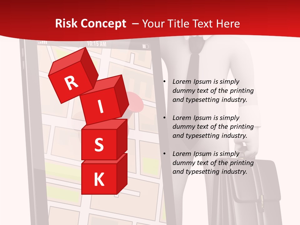 Concept Route System PowerPoint Template