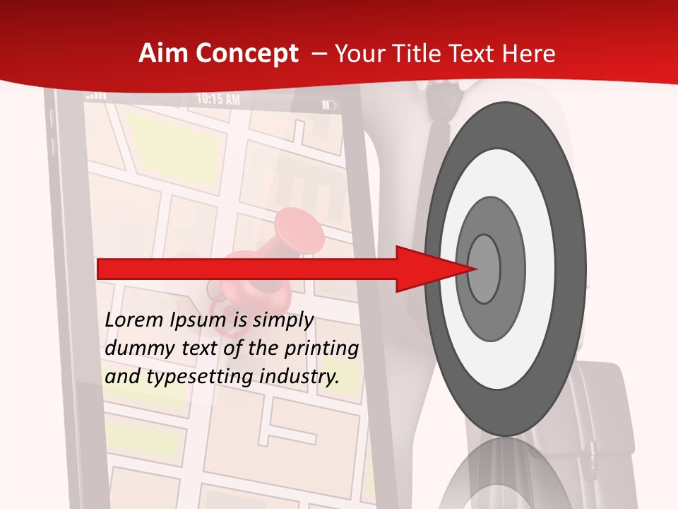 Concept Route System PowerPoint Template