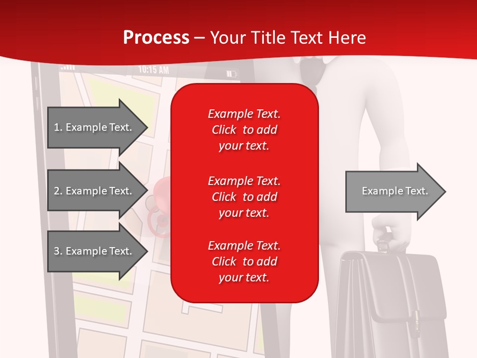 Concept Route System PowerPoint Template