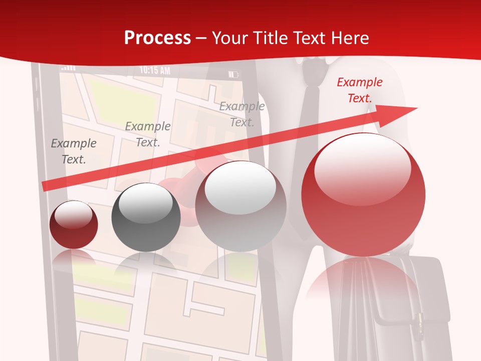 Concept Route System PowerPoint Template