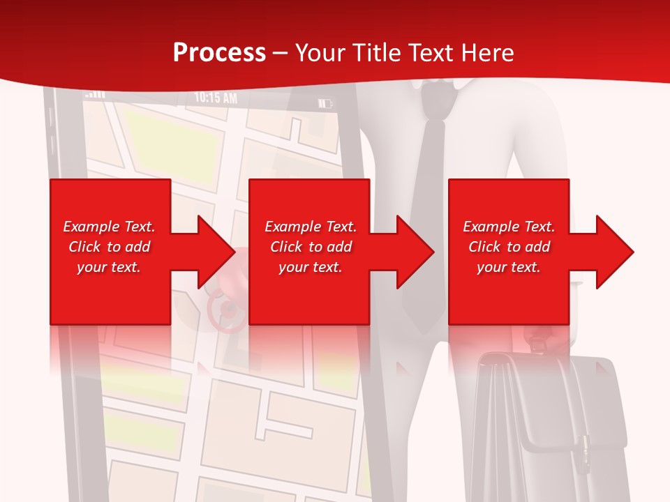 Concept Route System PowerPoint Template