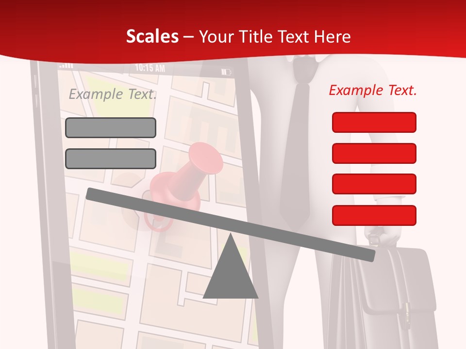Concept Route System PowerPoint Template