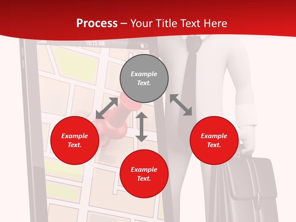 Concept Route System PowerPoint Template