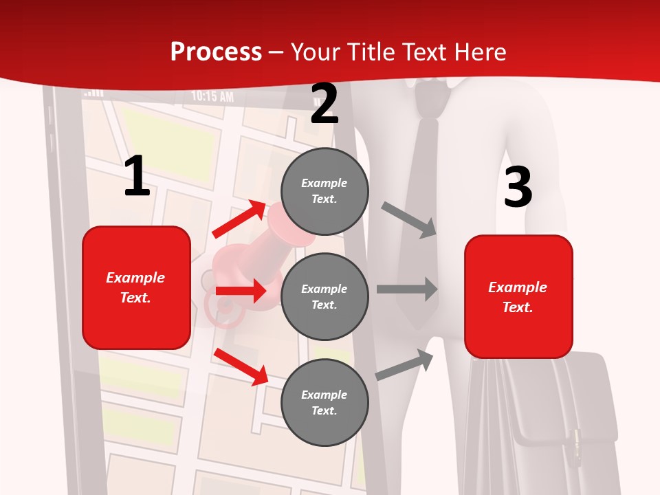 Concept Route System PowerPoint Template