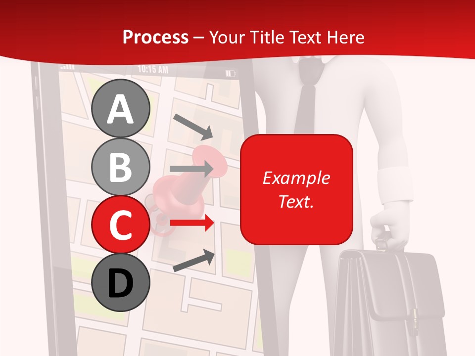 Concept Route System PowerPoint Template