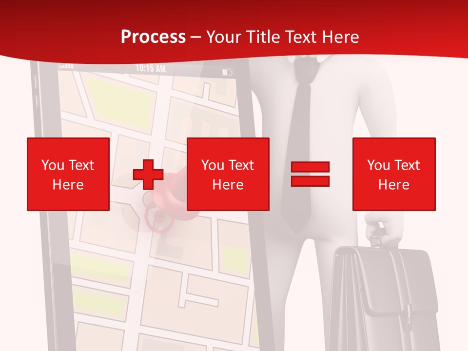Concept Route System PowerPoint Template