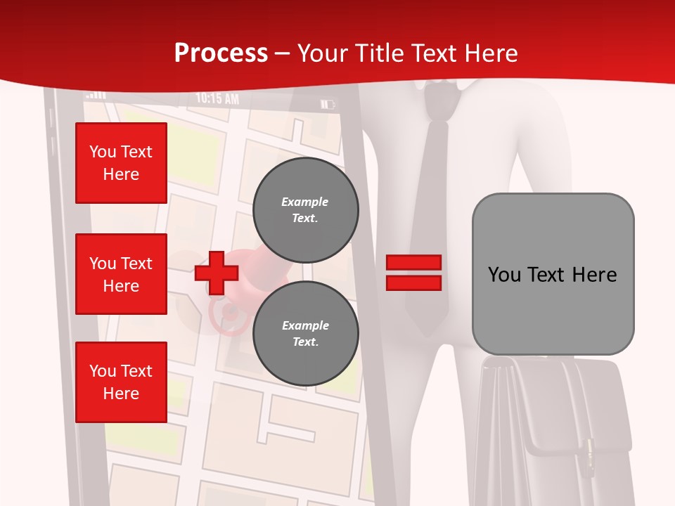 Concept Route System PowerPoint Template