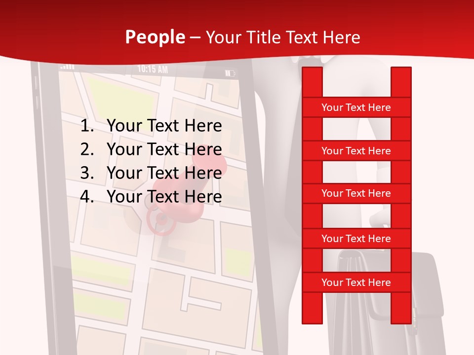 Concept Route System PowerPoint Template