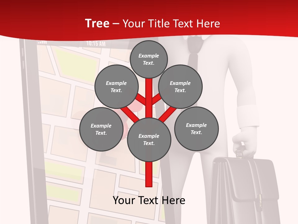 Concept Route System PowerPoint Template