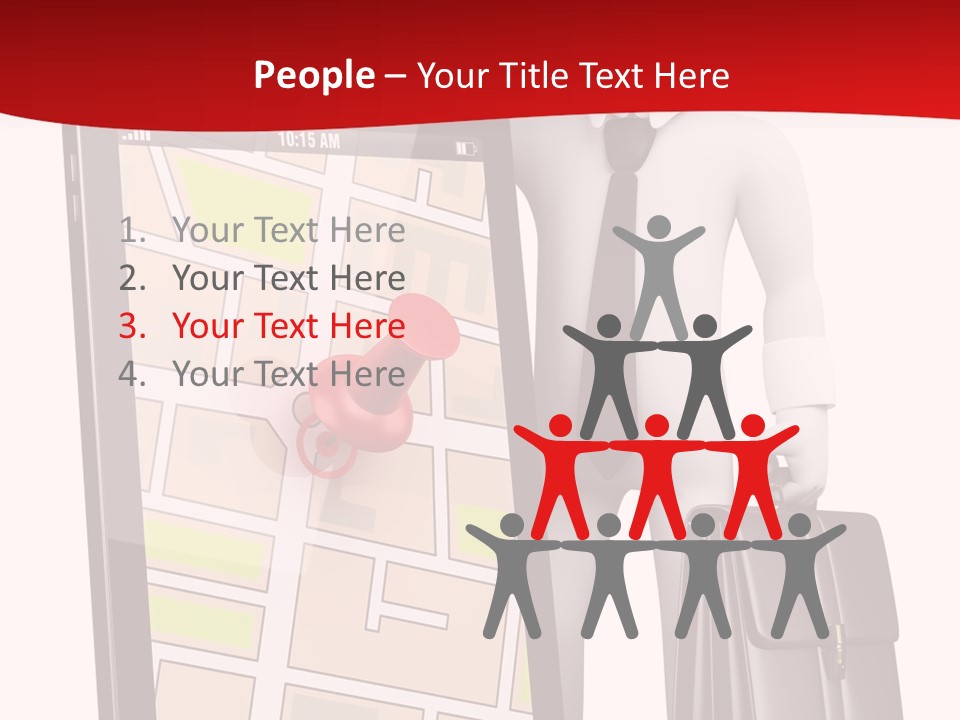 Concept Route System PowerPoint Template