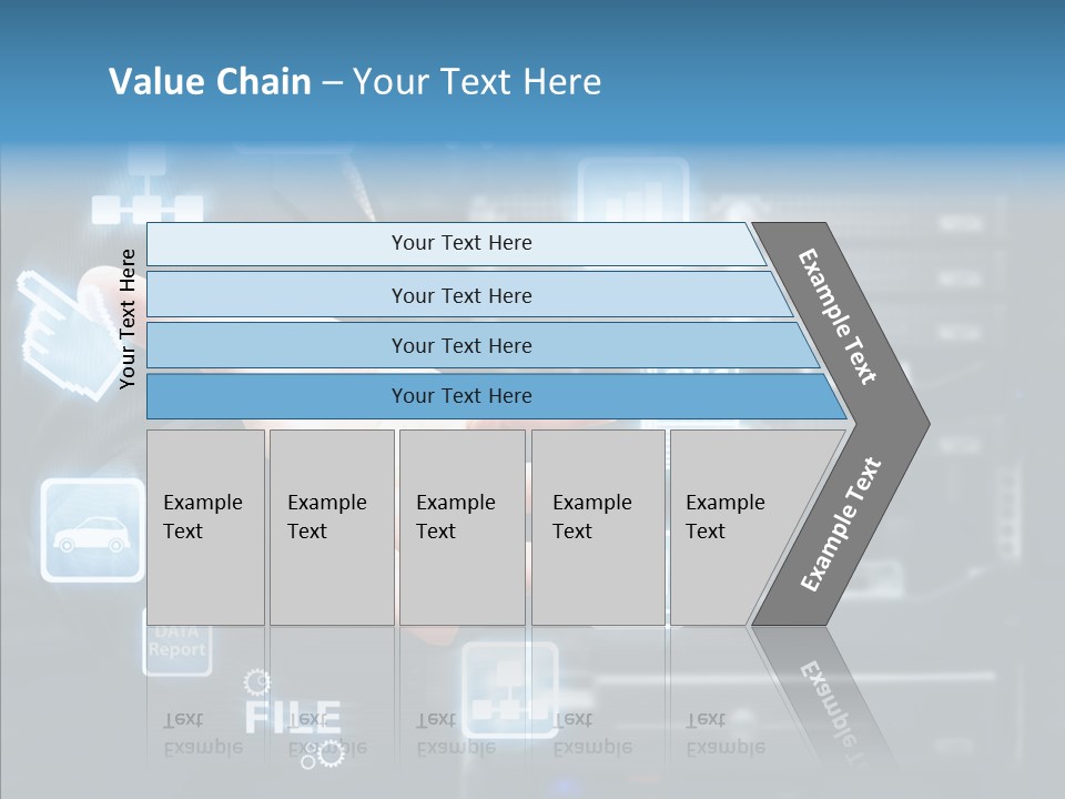 Rack Network Industry PowerPoint Template