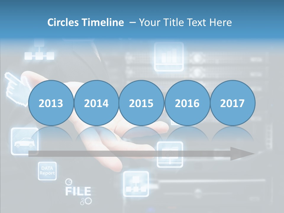 Rack Network Industry PowerPoint Template