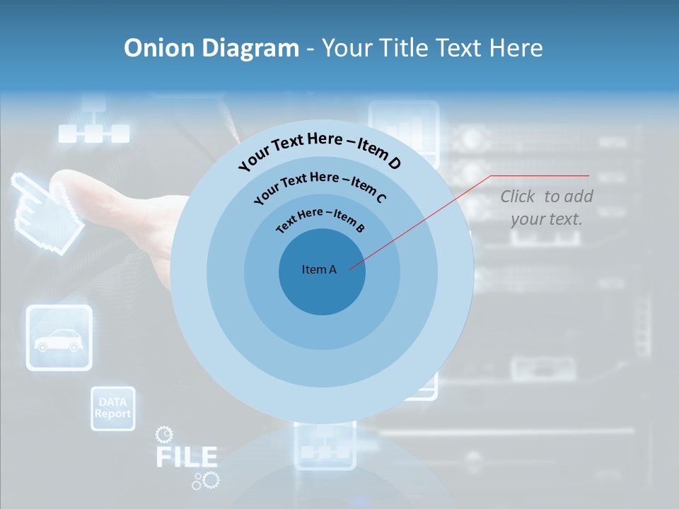 Rack Network Industry PowerPoint Template