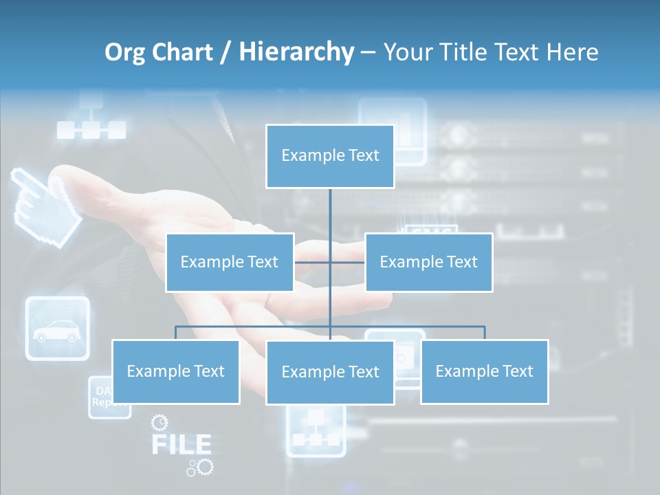 Rack Network Industry PowerPoint Template