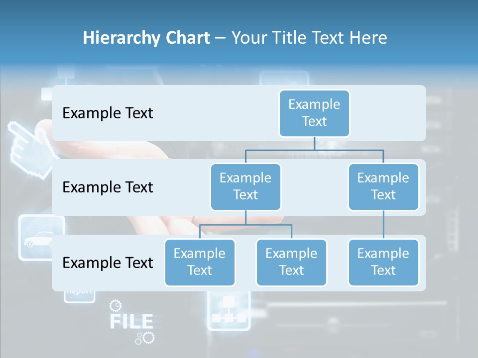Rack Network Industry PowerPoint Template