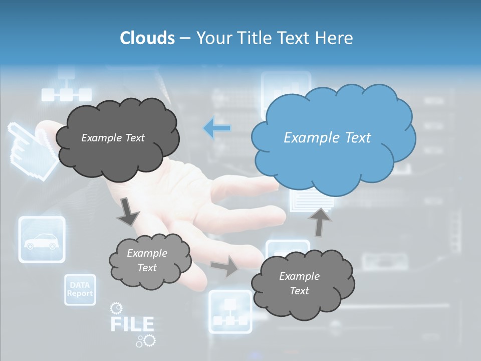 Rack Network Industry PowerPoint Template