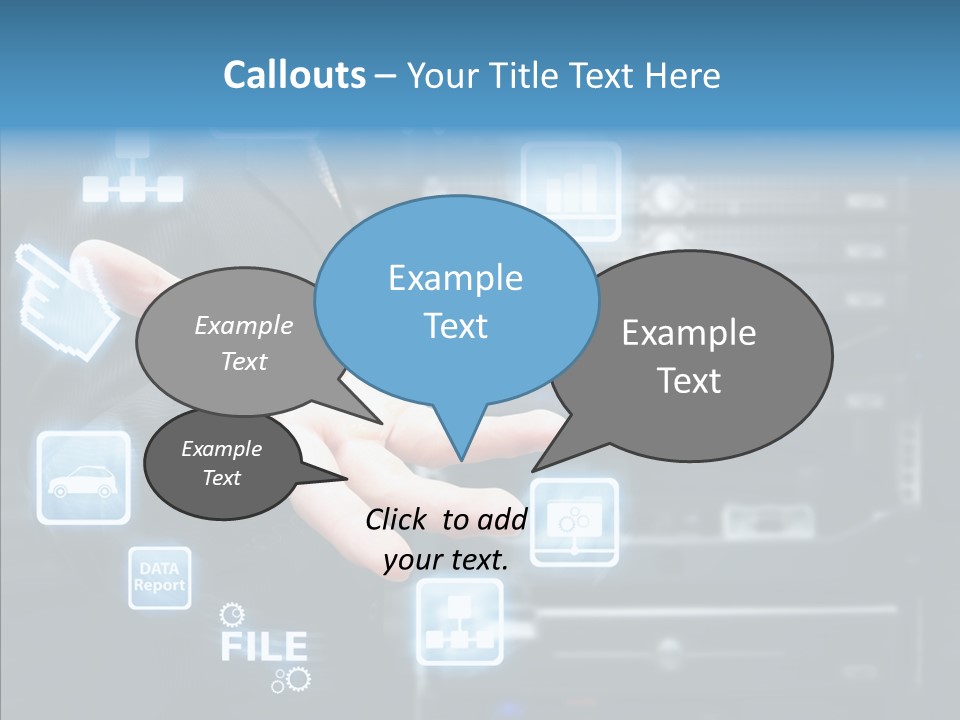 Rack Network Industry PowerPoint Template