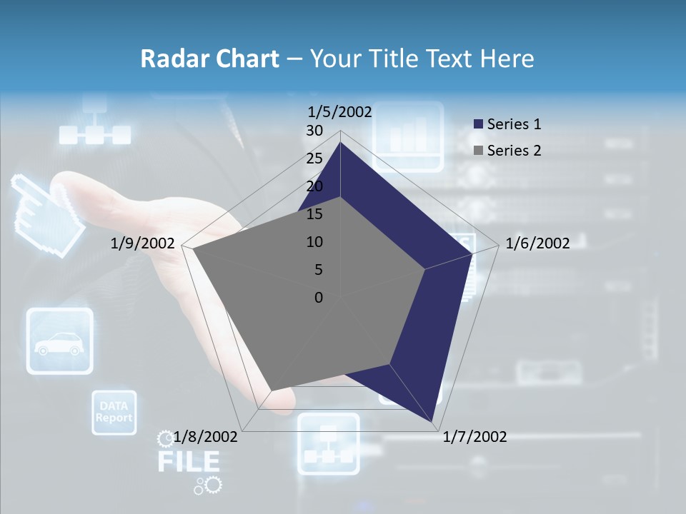 Rack Network Industry PowerPoint Template