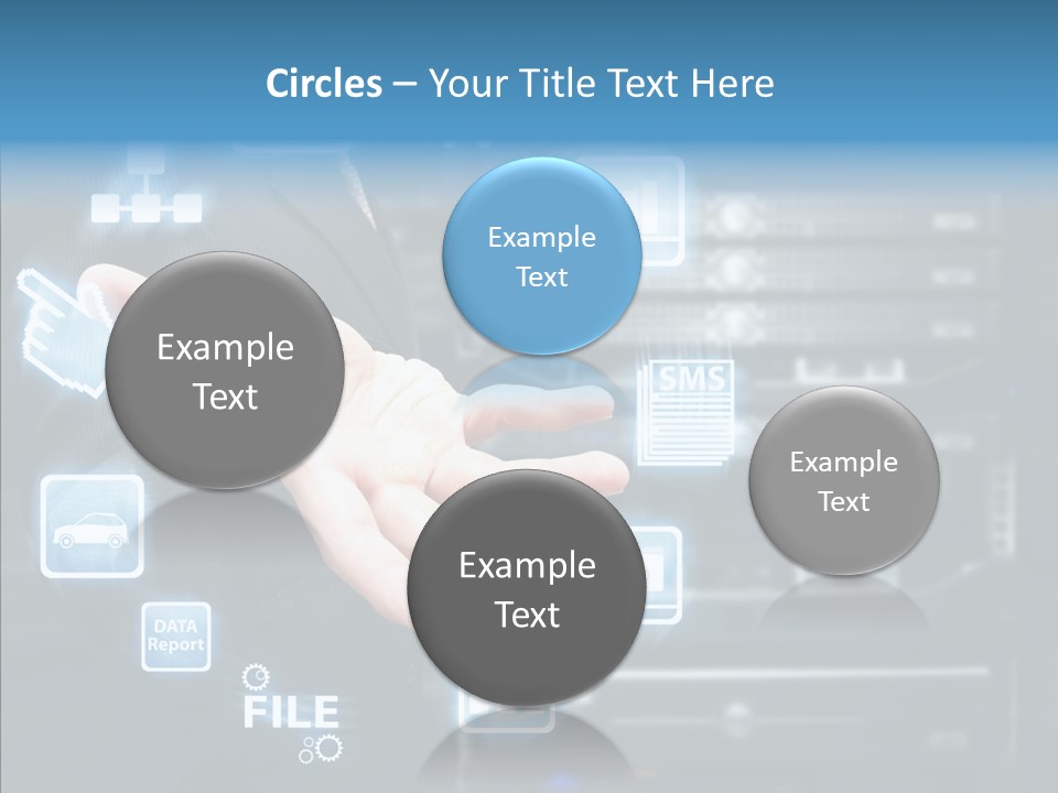 Rack Network Industry PowerPoint Template