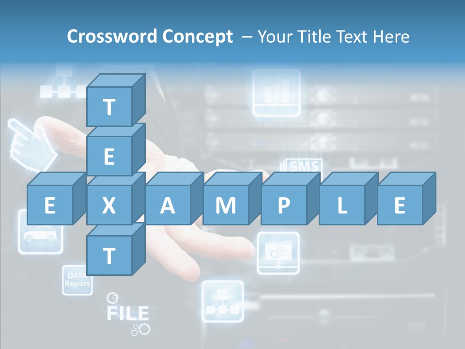 Rack Network Industry PowerPoint Template