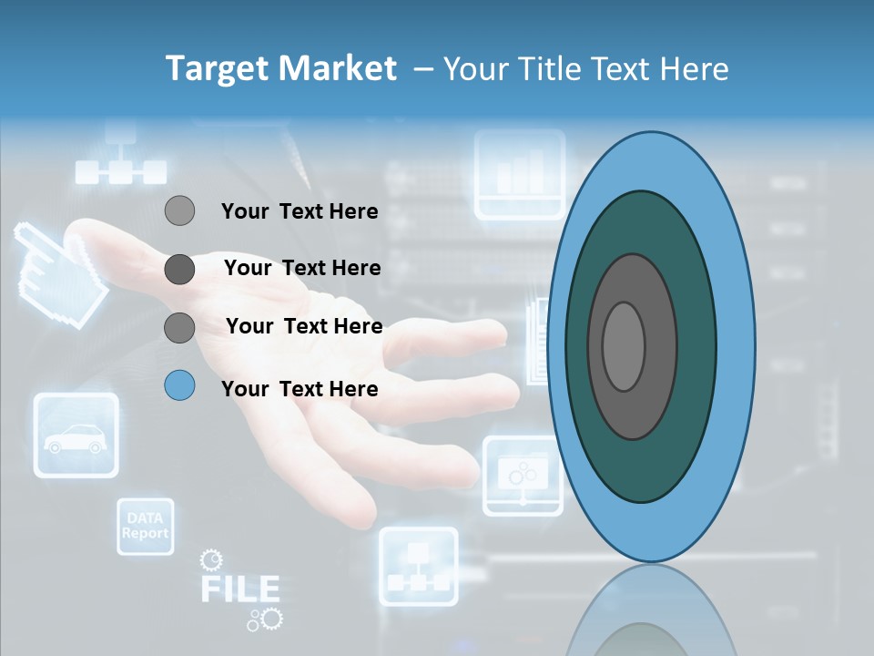 Rack Network Industry PowerPoint Template