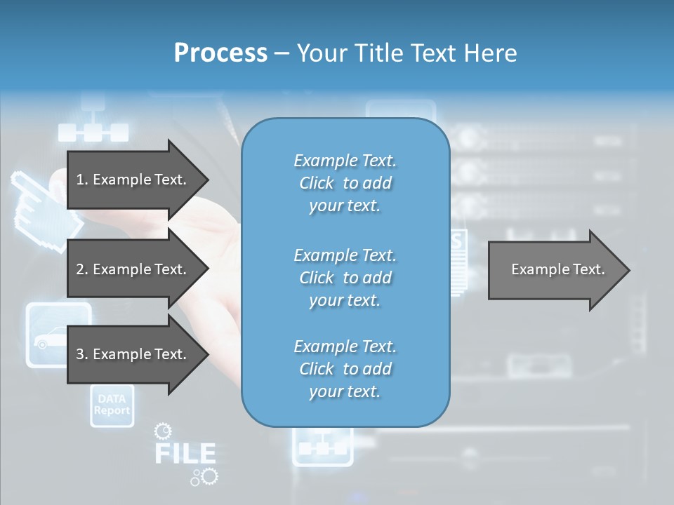 Rack Network Industry PowerPoint Template