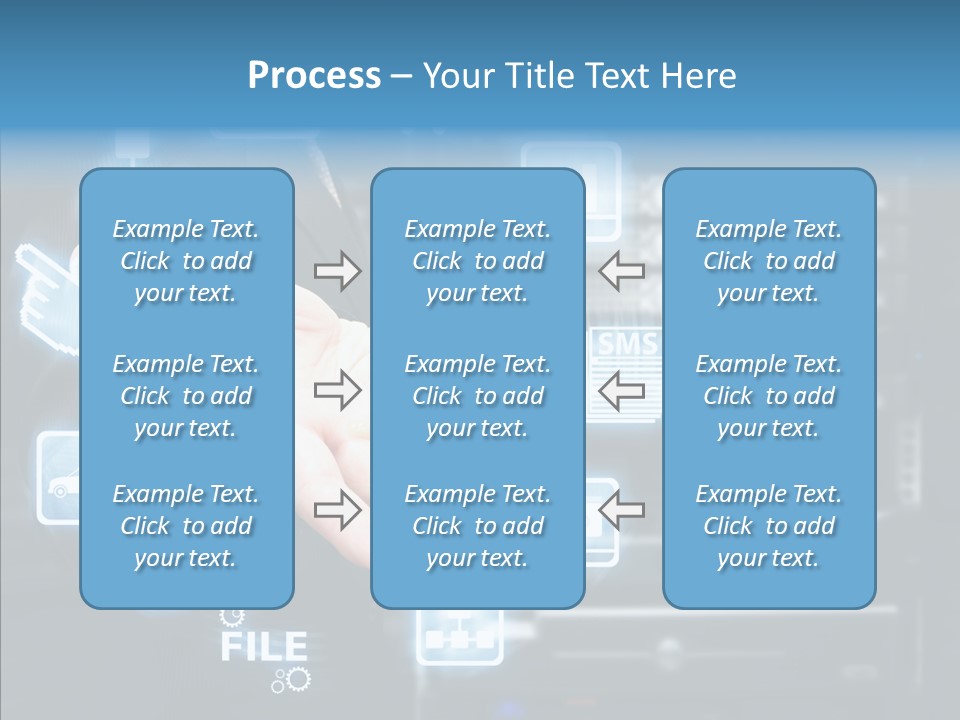 Rack Network Industry PowerPoint Template