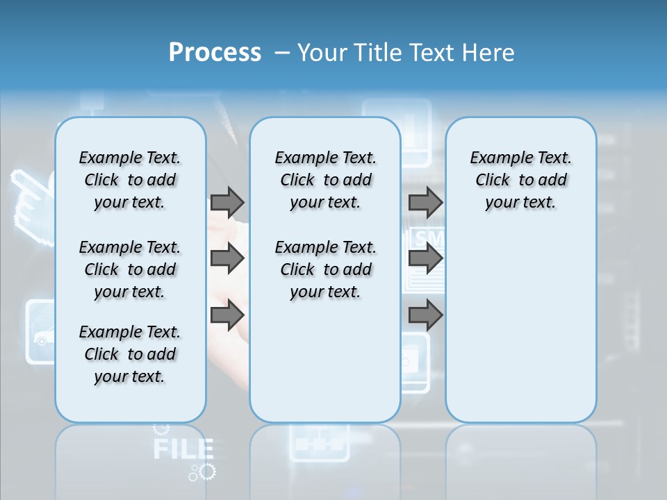 Rack Network Industry PowerPoint Template