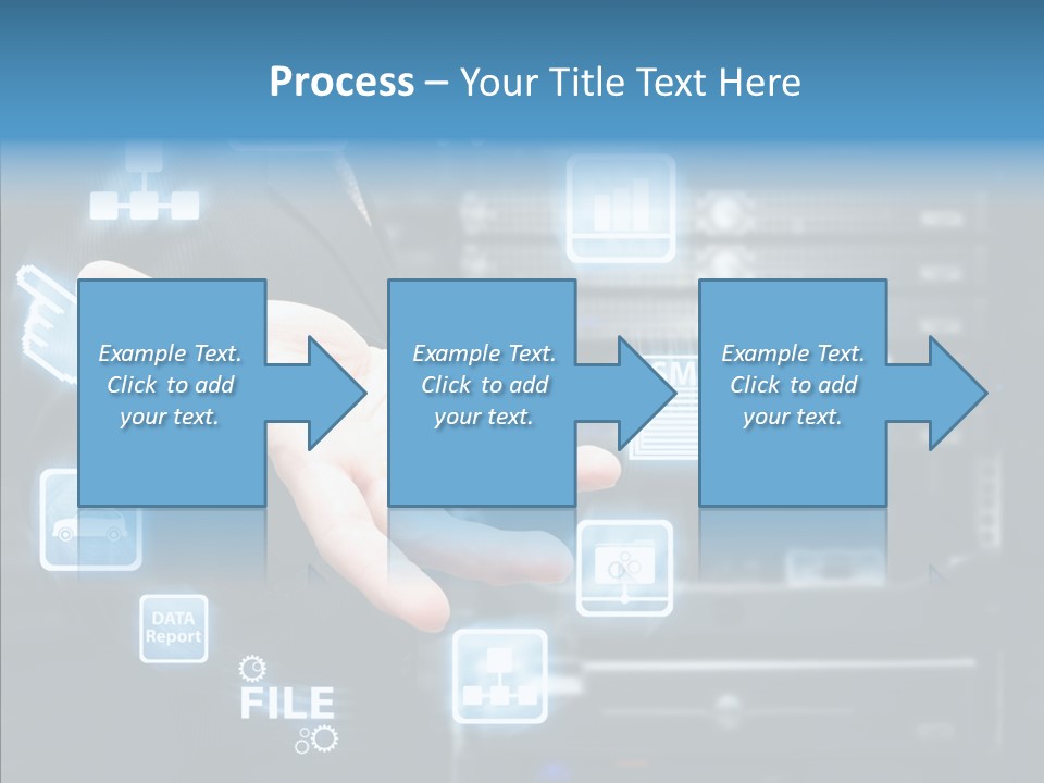 Rack Network Industry PowerPoint Template