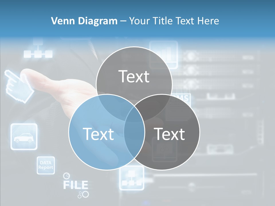 Rack Network Industry PowerPoint Template