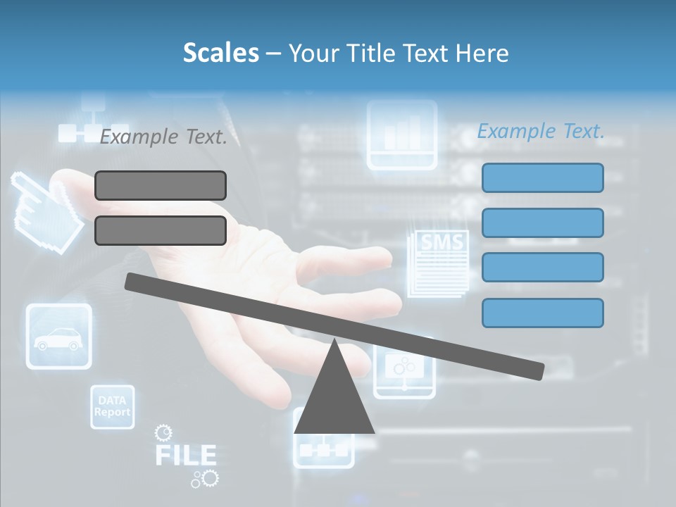 Rack Network Industry PowerPoint Template
