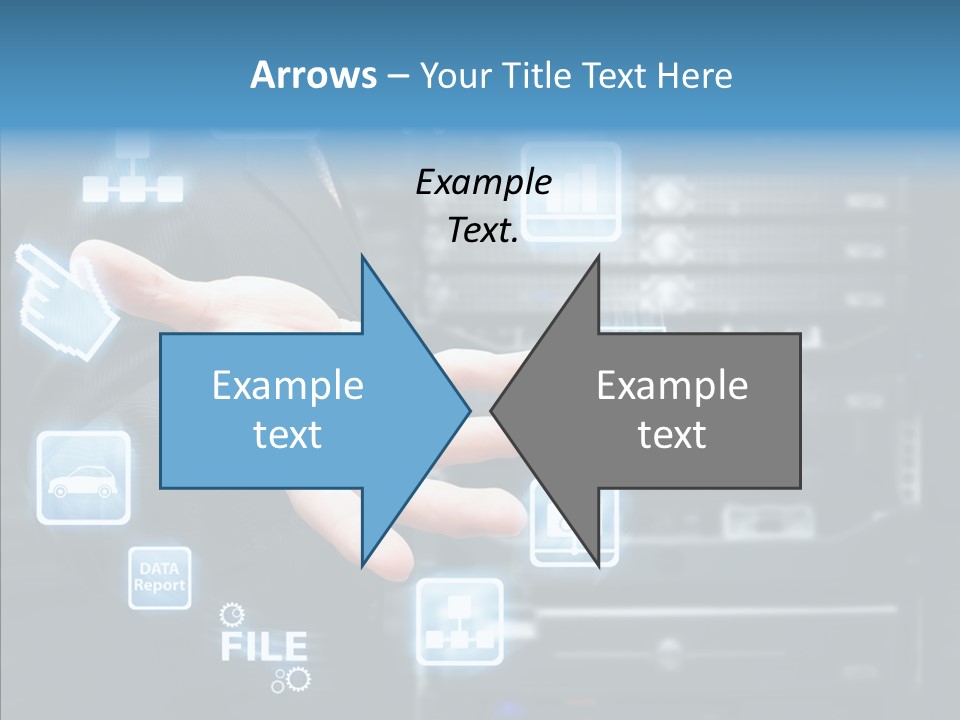 Rack Network Industry PowerPoint Template