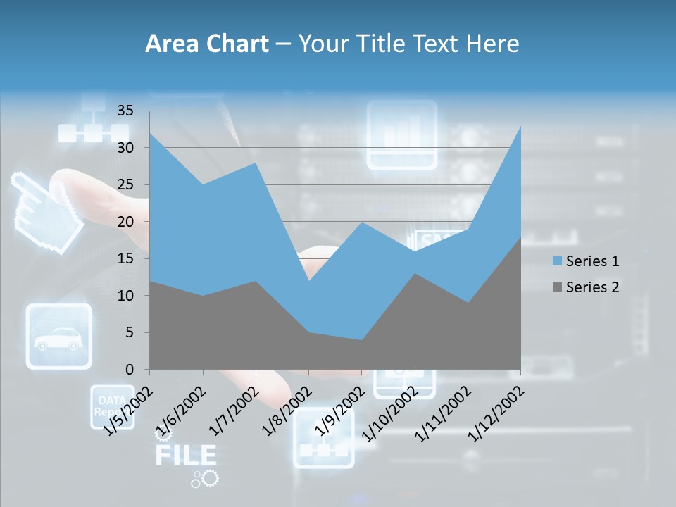 Rack Network Industry PowerPoint Template