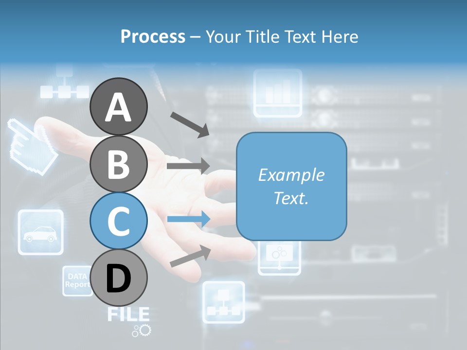 Rack Network Industry PowerPoint Template
