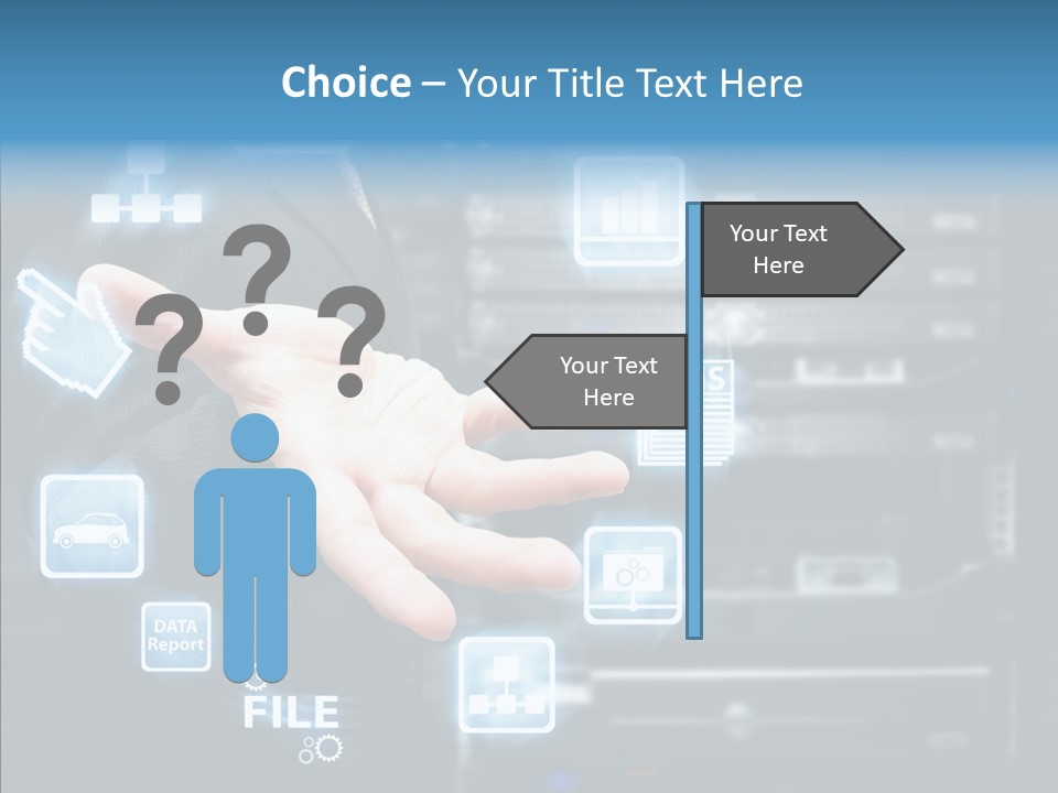 Rack Network Industry PowerPoint Template