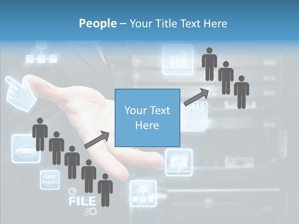 Rack Network Industry PowerPoint Template