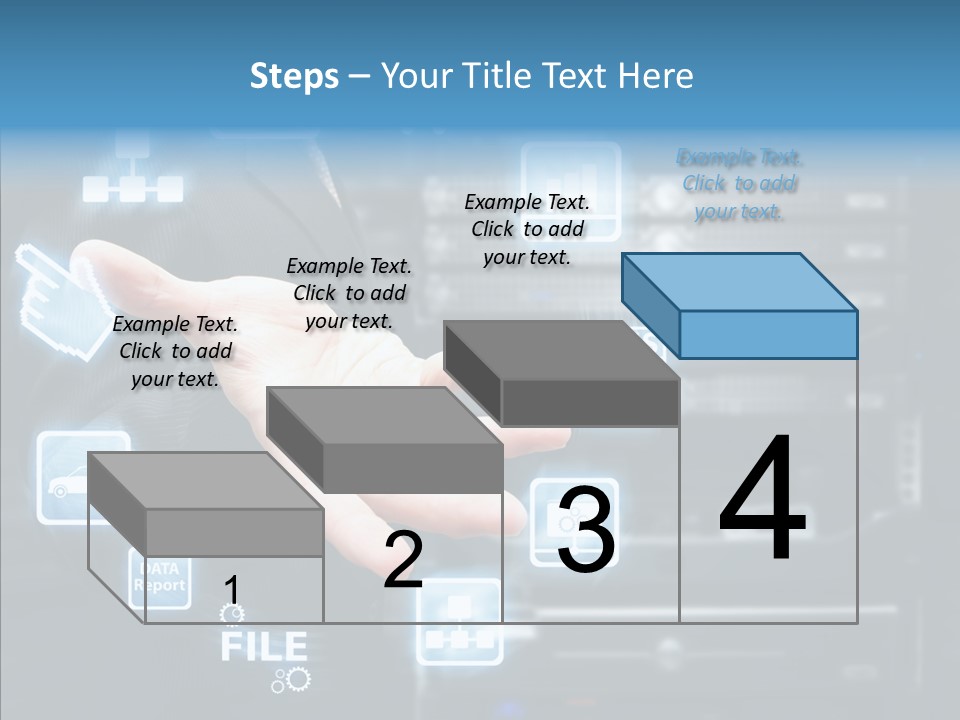 Rack Network Industry PowerPoint Template