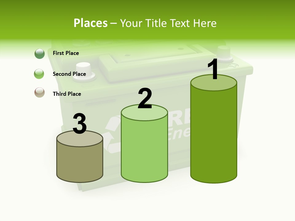 Vehicle Three Dimensional Savings PowerPoint Template