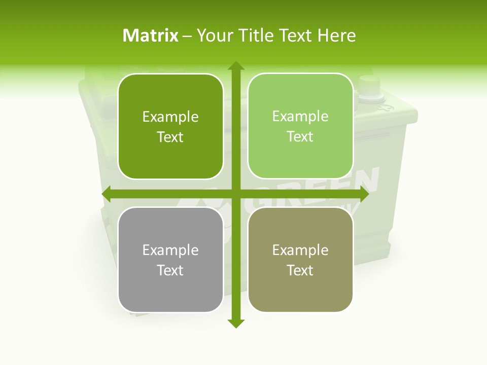 Vehicle Three Dimensional Savings PowerPoint Template