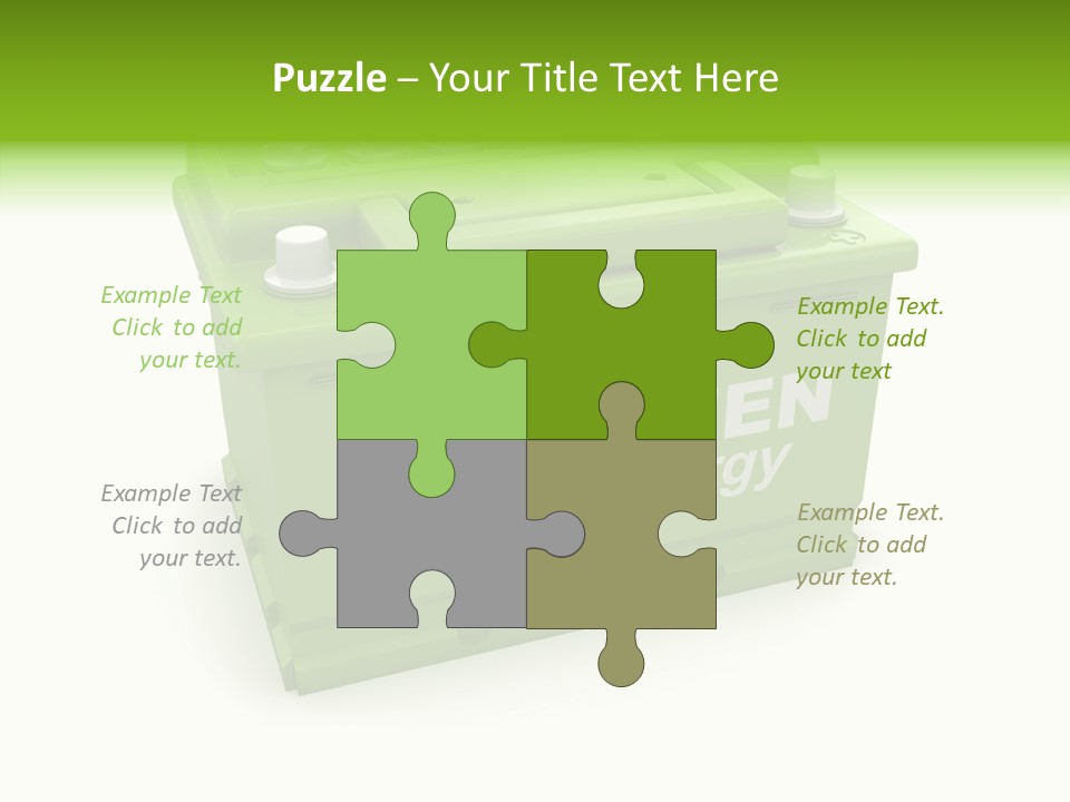 Vehicle Three Dimensional Savings PowerPoint Template