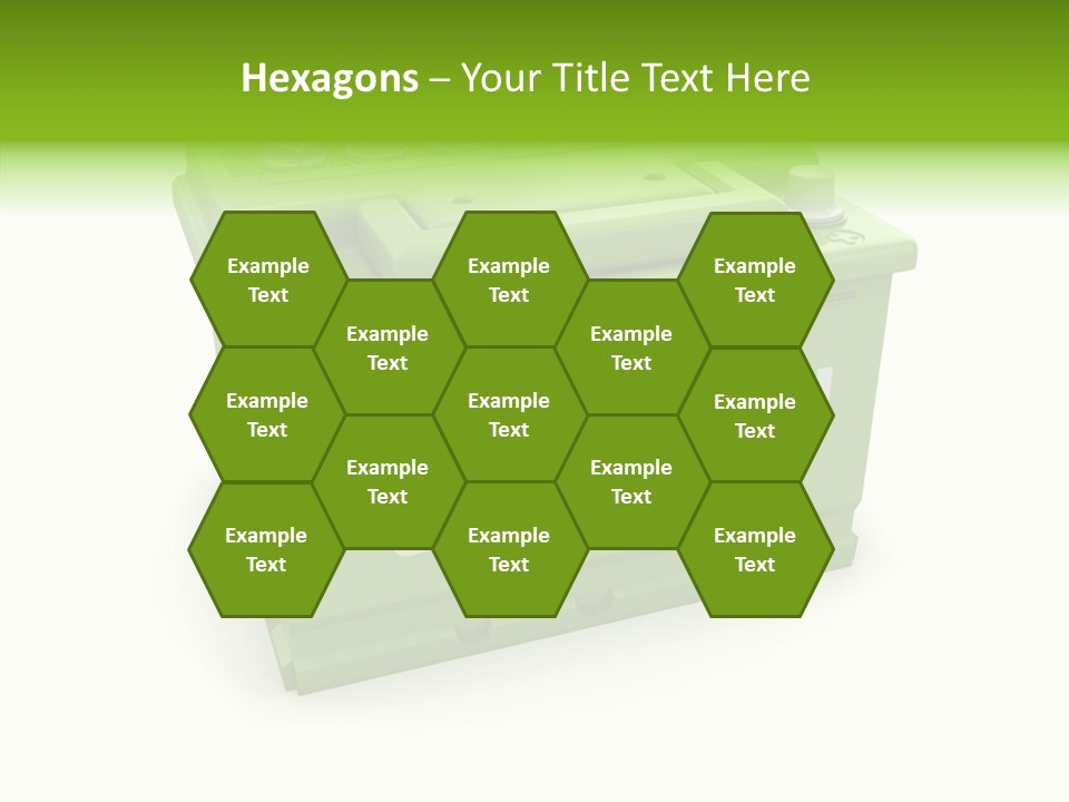 Vehicle Three Dimensional Savings PowerPoint Template