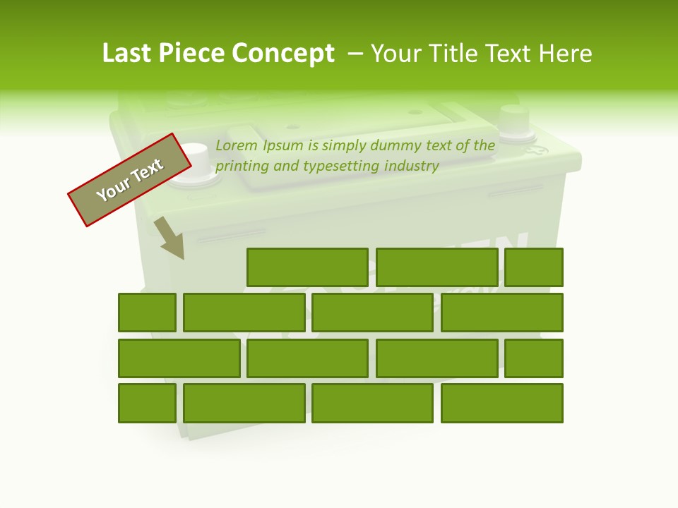 Vehicle Three Dimensional Savings PowerPoint Template