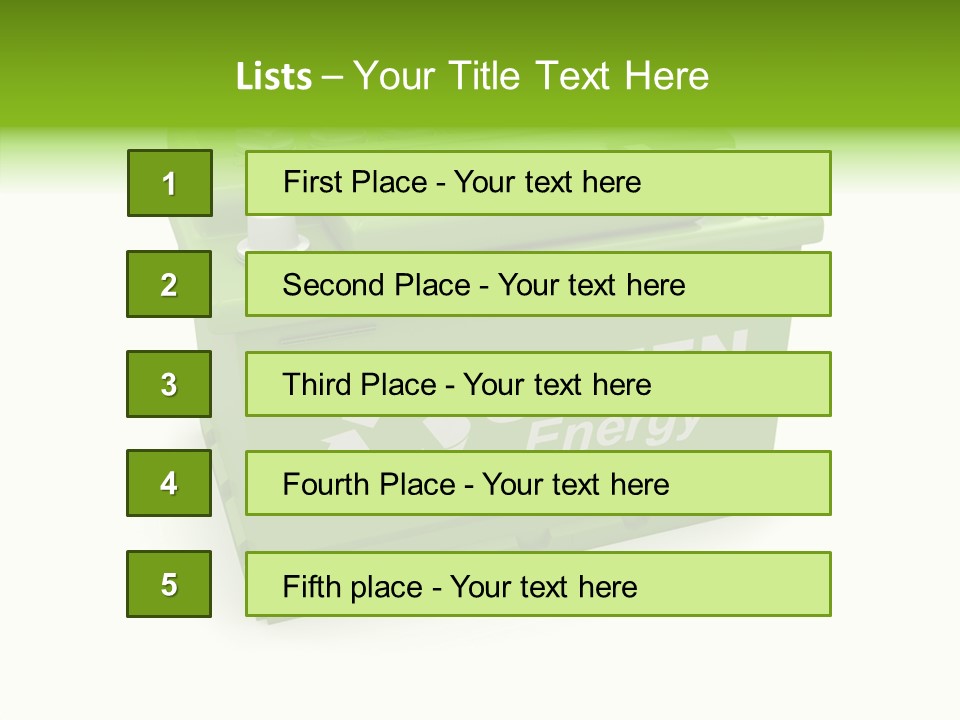 Vehicle Three Dimensional Savings PowerPoint Template