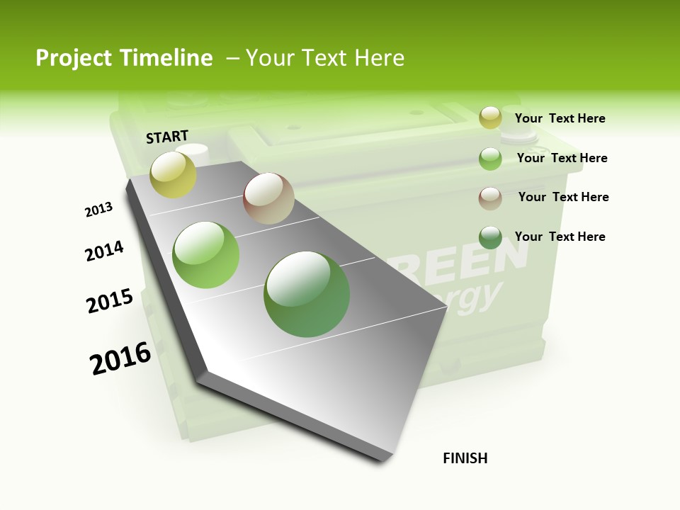 Vehicle Three Dimensional Savings PowerPoint Template