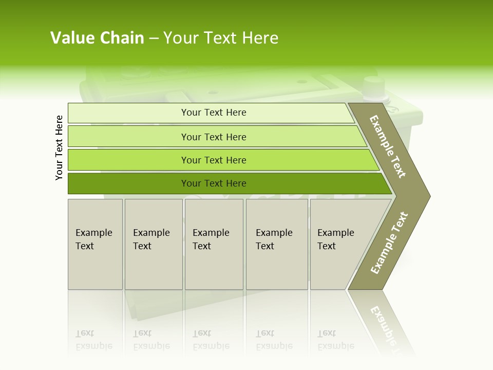 Vehicle Three Dimensional Savings PowerPoint Template